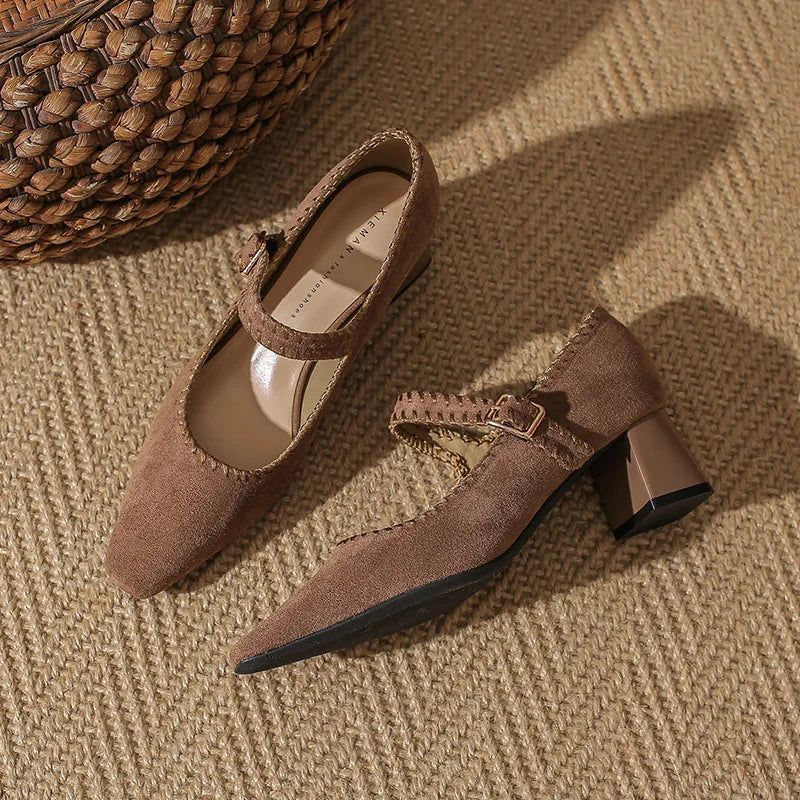 Suede High Heels for Women - Elegant Dress Shoes for Formal Events