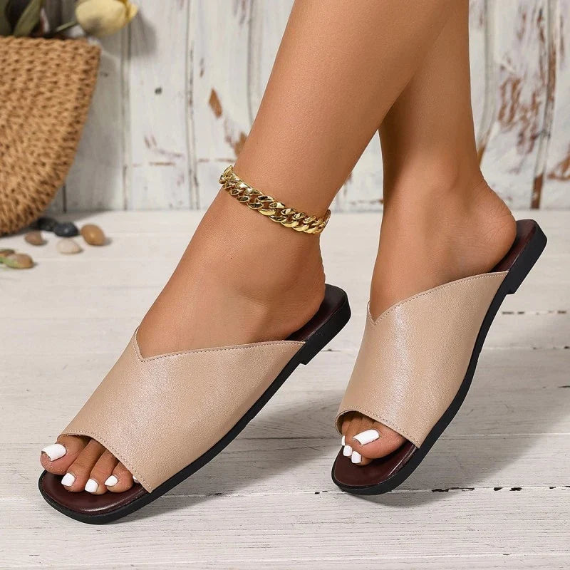 Leather Ballet Flats for Women - Comfortable Everyday Footwear