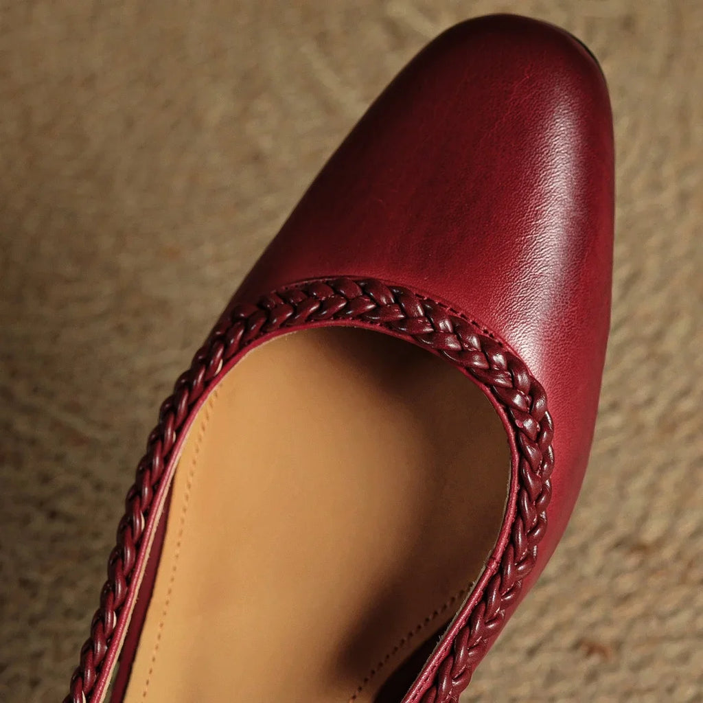 Leather Heels for Women - Elegant Design for Formal and Casual Wear