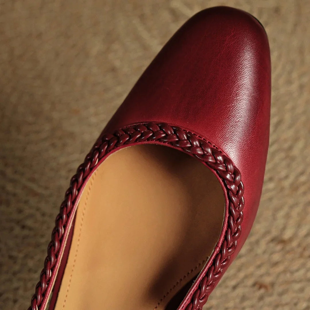 Leather Heels for Women - Elegant Design for Formal and Casual Wear