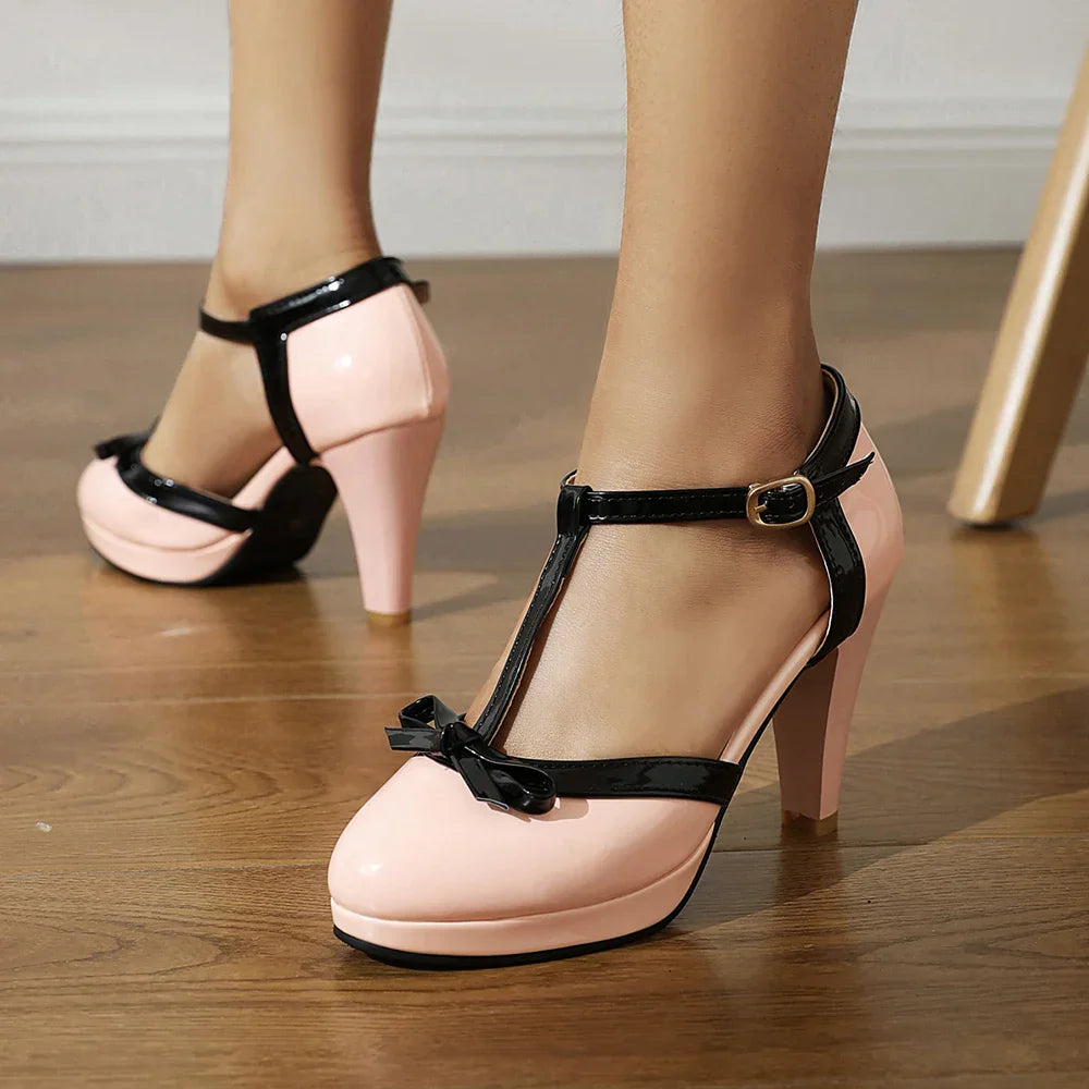 Elegant Leather Heels for Women - Stylish Dress Shoes for Formal Occasions
