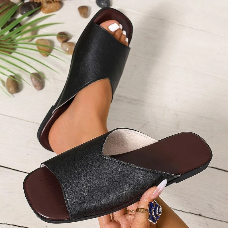 Leather Ballet Flats for Women - Comfortable Everyday Footwear