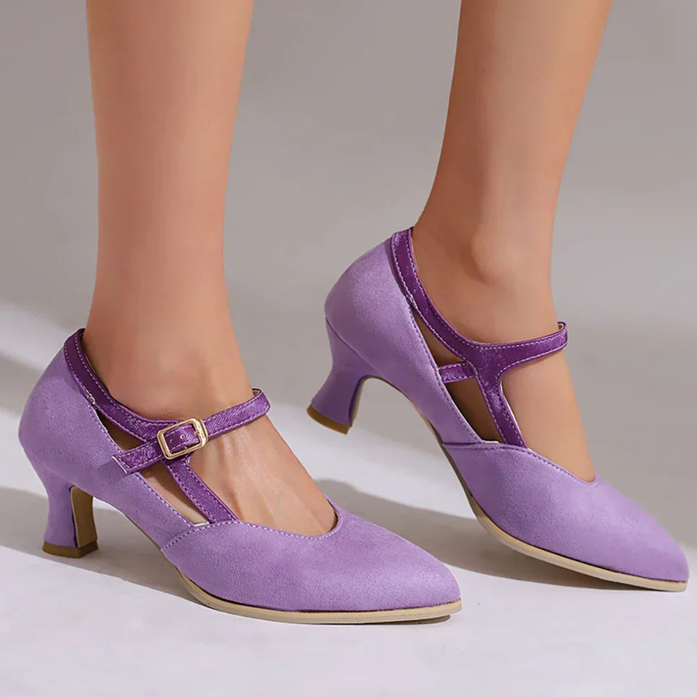Suede Heels for Women - Elegant Design for Formal and Casual Wear