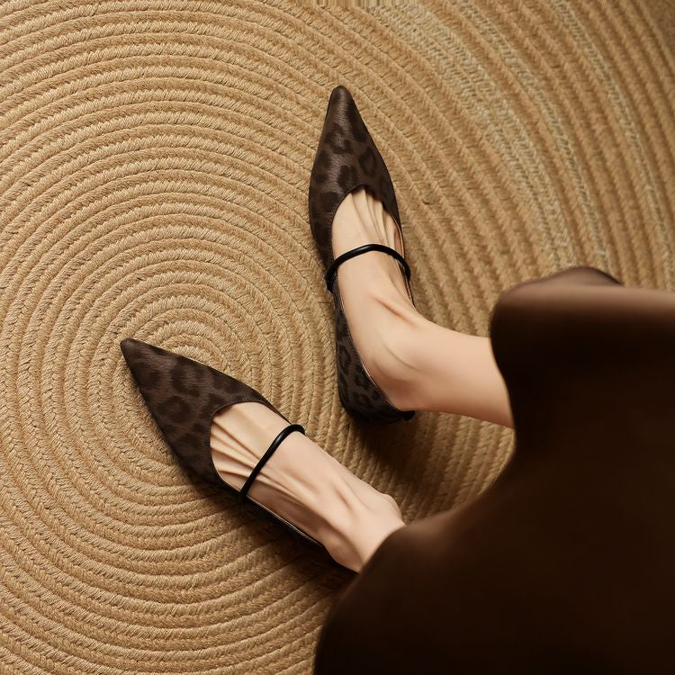 Leather Flats for Women - Comfortable Slip-On Design for Everyday Wear