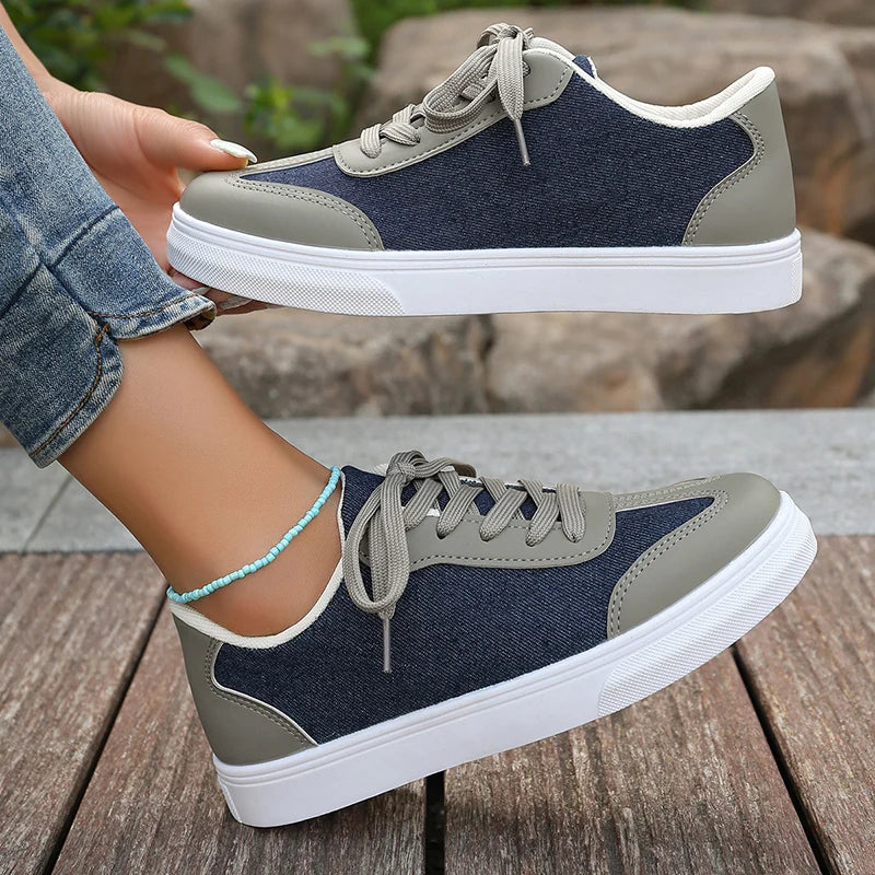 Casual Canvas Sneakers for Everyday Wear - Comfortable Lightweight Design