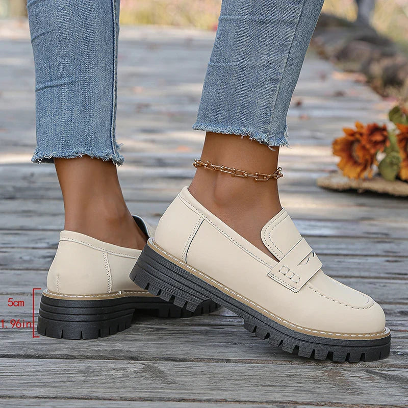 Suede Loafers for Women - Comfortable Slip-On Design for Casual Wear