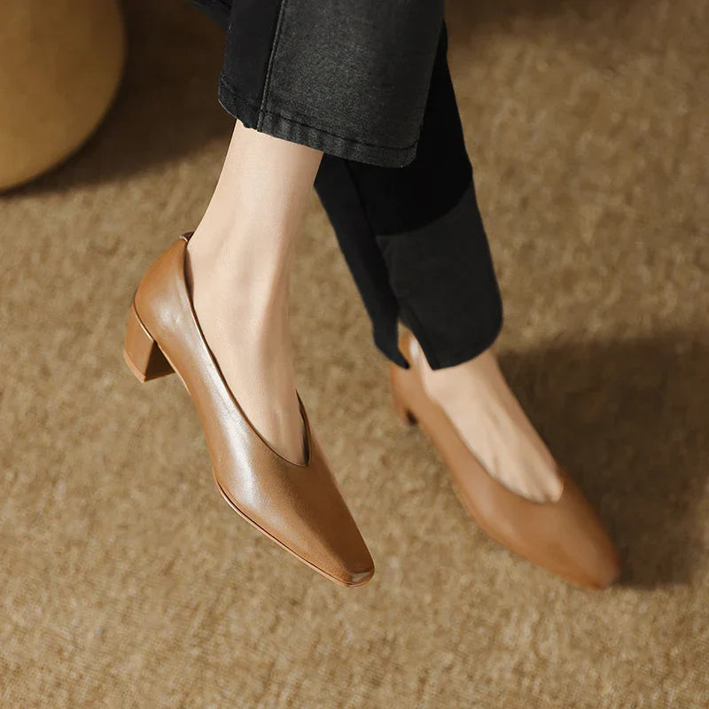 Elegant Stiletto Heels in Faux Leather for Formal Events and Parties