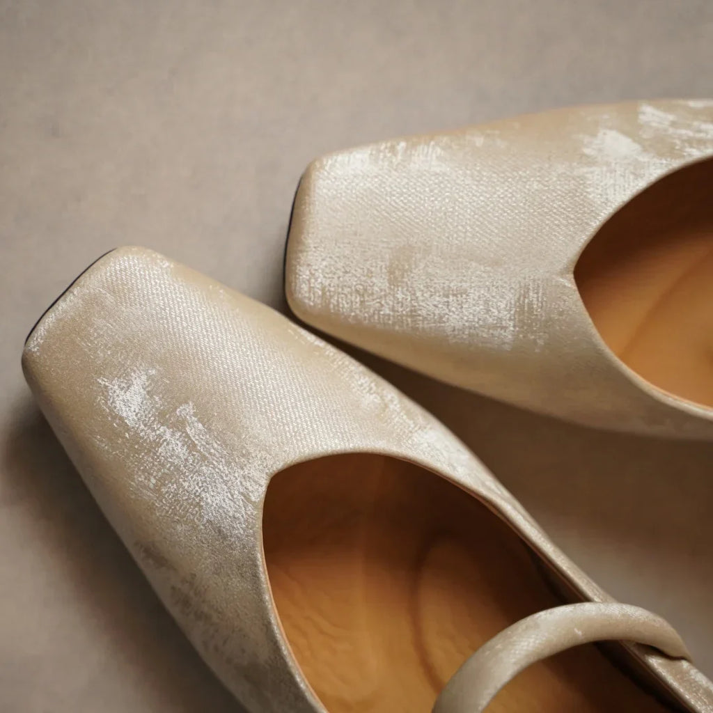Velvet Heels for Women - Elegant Evening Footwear in Classic Black