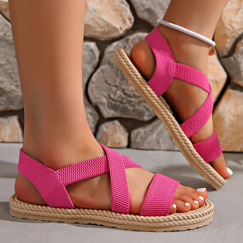 Weave Sandals for Women - Comfortable Casual Footwear - Summer Style