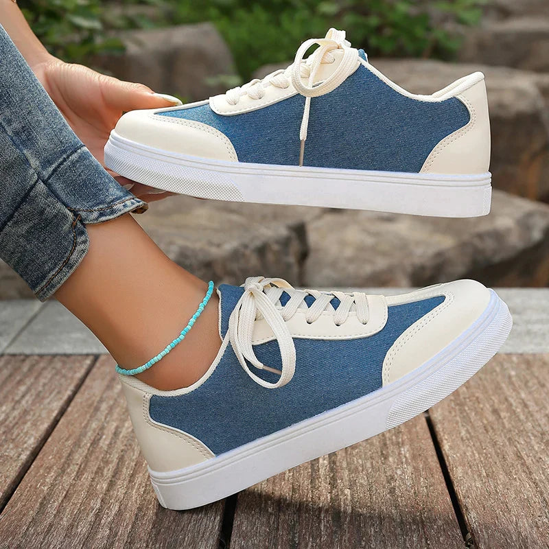 Casual Canvas Sneakers for Everyday Wear - Comfortable Lightweight Design