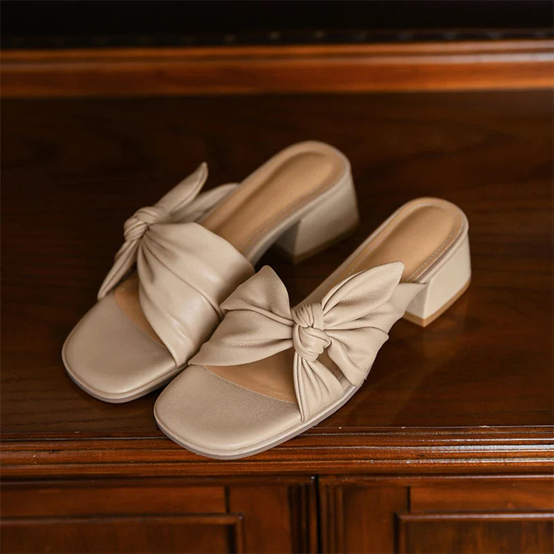 Leather Rosetta Sandals for Women - Comfortable Summer Footwear