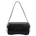 Luxe Shoulder Bag in Faux Leather - Stylish Everyday Handbag for Women