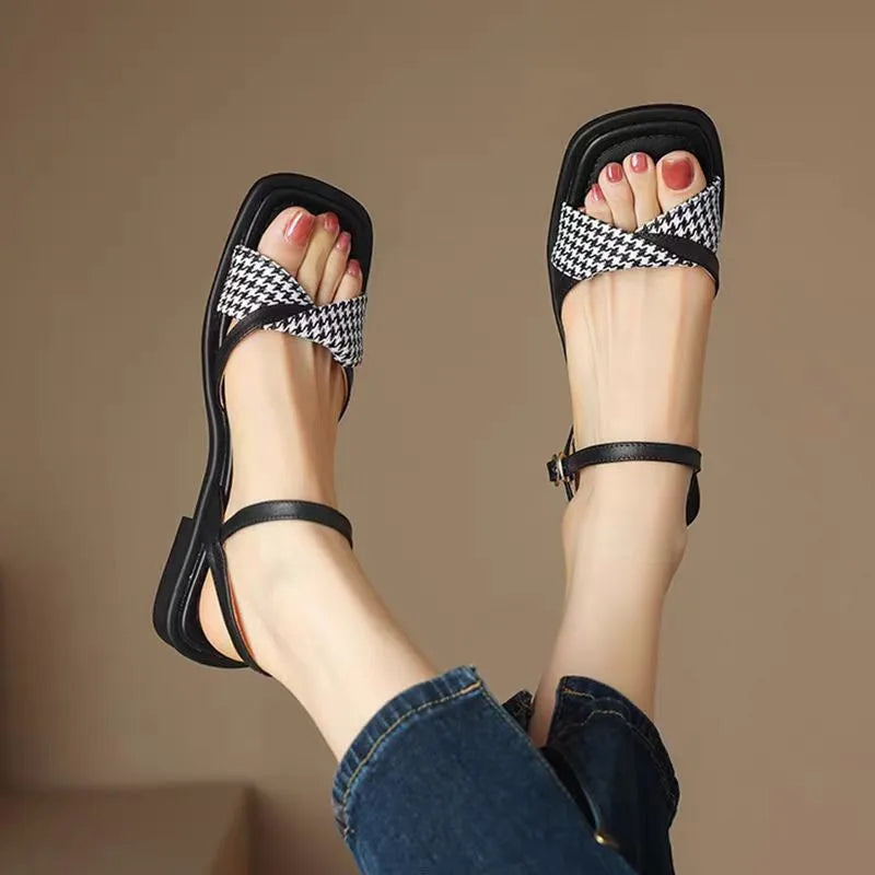 Contour Sandals for Women - Comfortable Footbed, Casual Summer Footwear