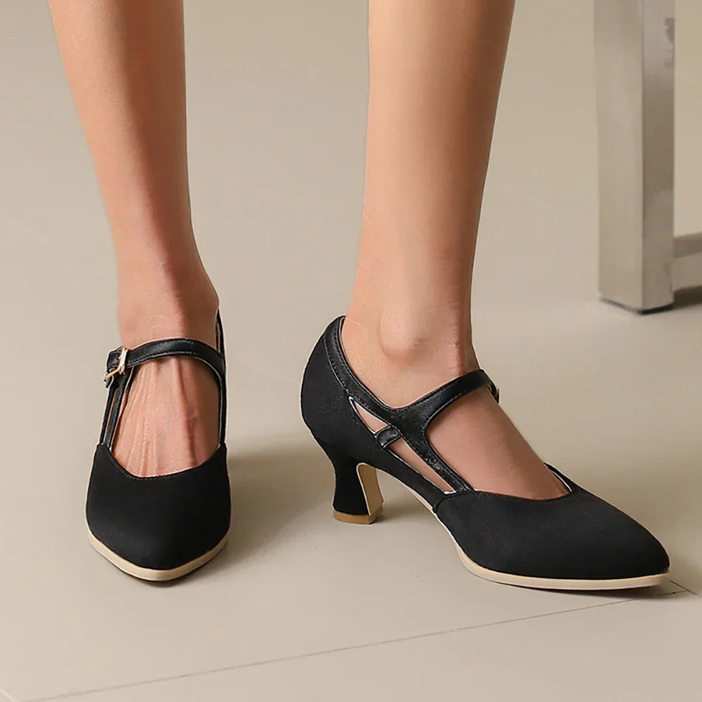 Suede Heels for Women - Elegant Design for Formal and Casual Wear