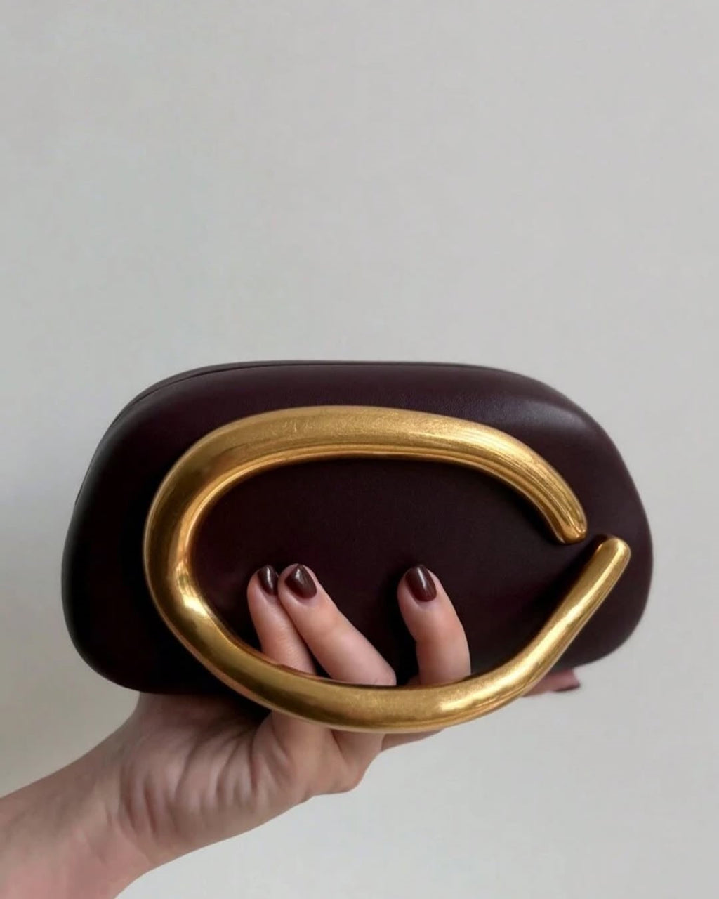 Mother-of-Pearl Clutch Purse - Elegant Box Design for Evening Events