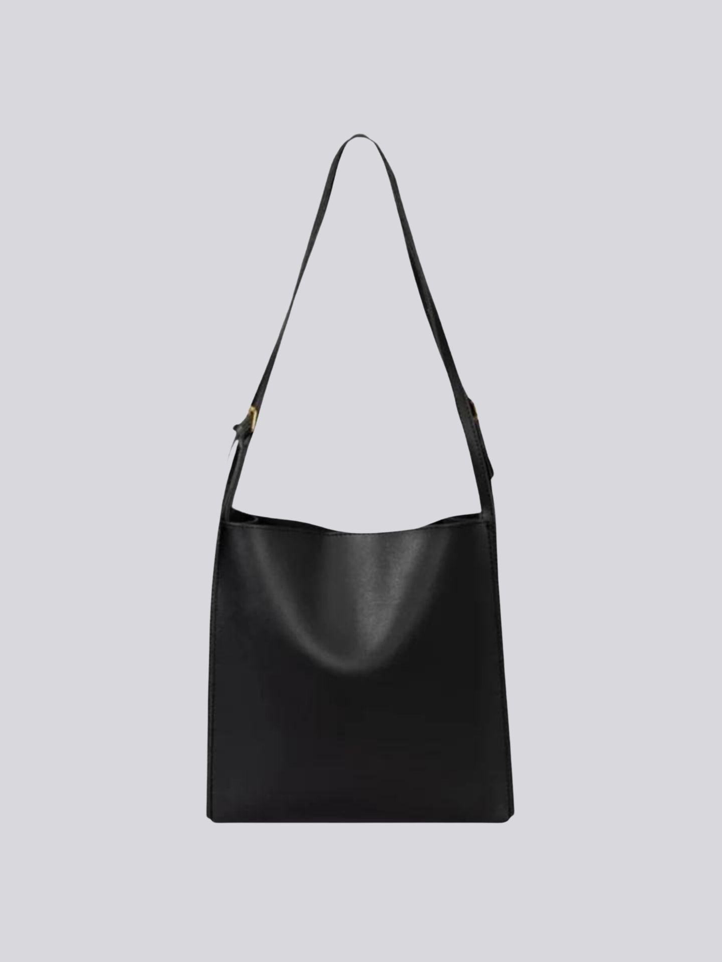 Vegan Leather Shoulder Bag - Daily Chic Design for Casual Use