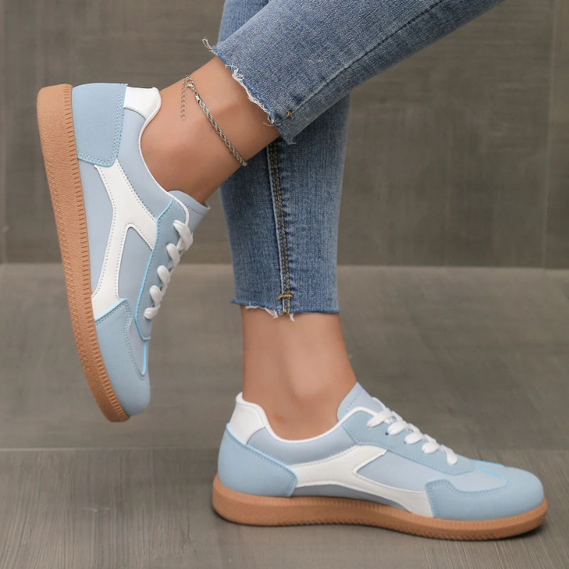Lifestyle Sneakers for Women - Breathable Mesh Casual Footwear