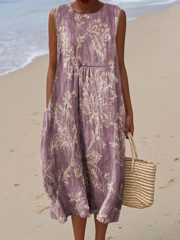 Brunch Ready – Floral Midi Dress