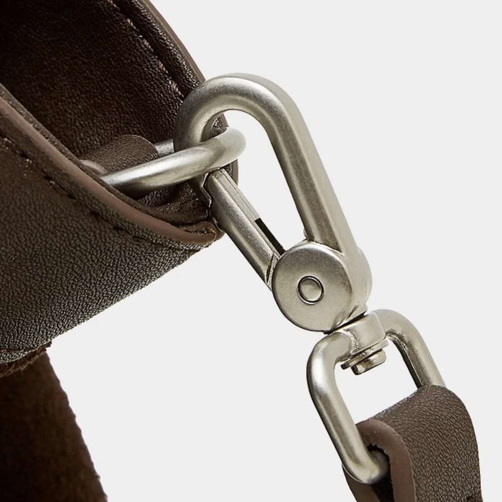 Suede and Leather Structured Shoulder Tote Bag for Everyday Use