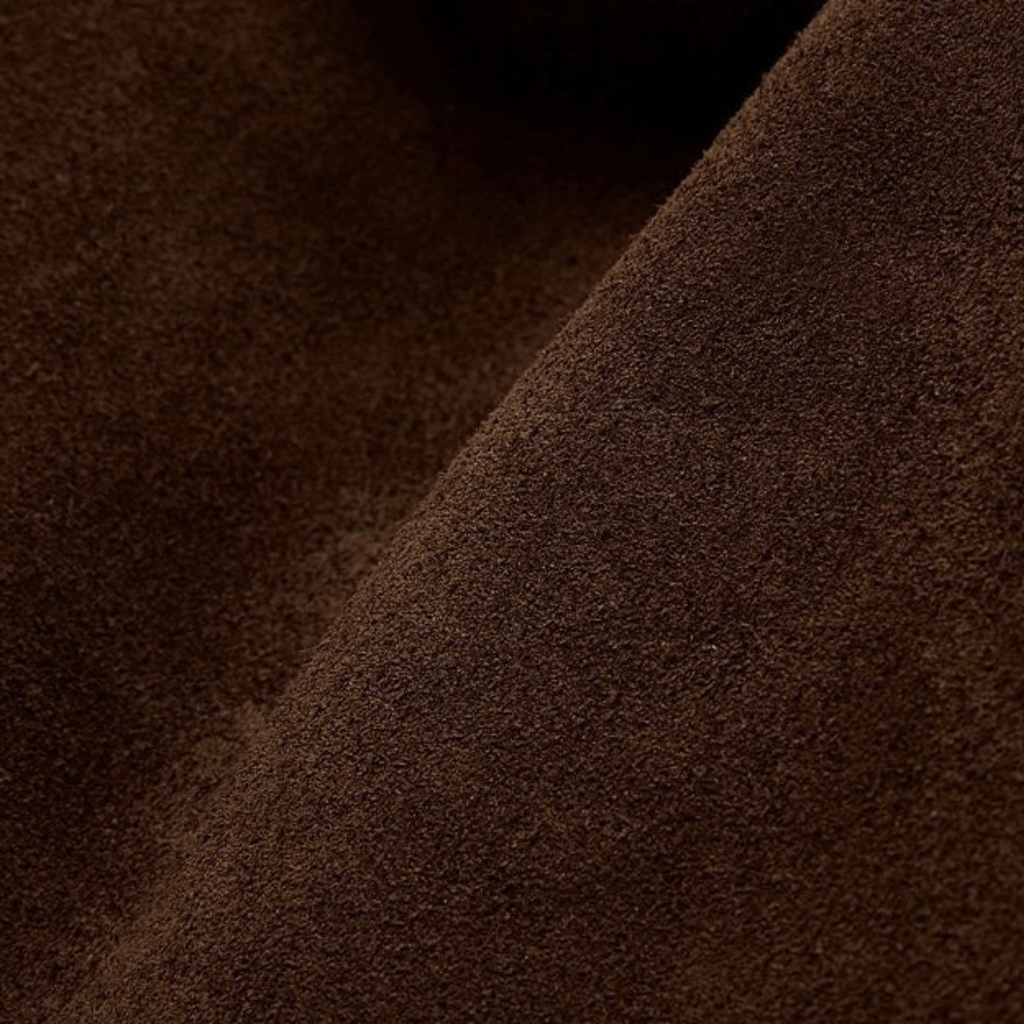 Suede and Leather Structured Shoulder Tote Bag for Everyday Use