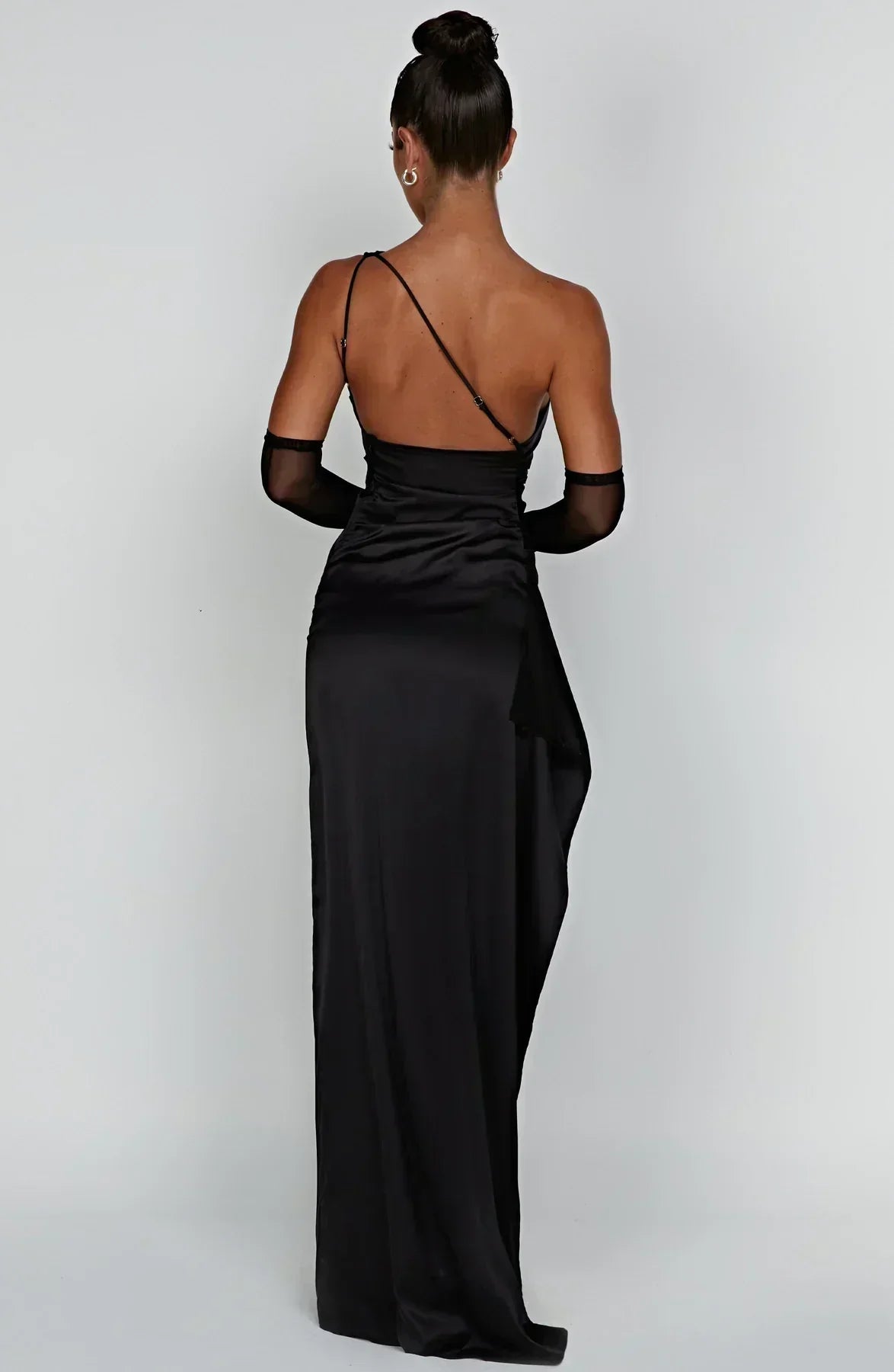 Elegant Satin Maxi Slip Gown | Long Dress for Formal Events and Evening Wear