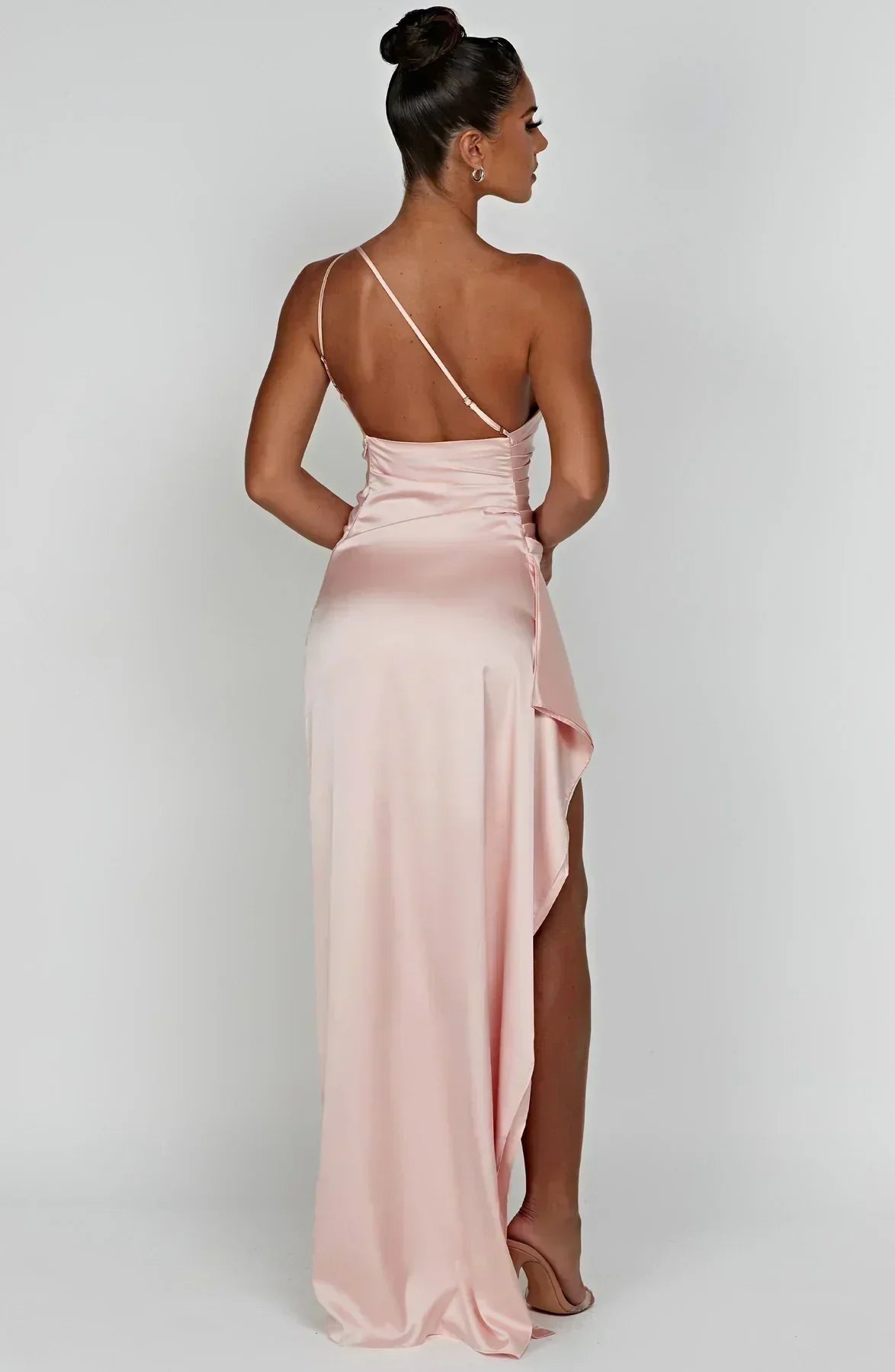 Elegant Satin Maxi Slip Gown | Long Dress for Formal Events and Evening Wear