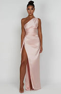 Elegant Satin Maxi Slip Gown | Long Dress for Formal Events and Evening Wear