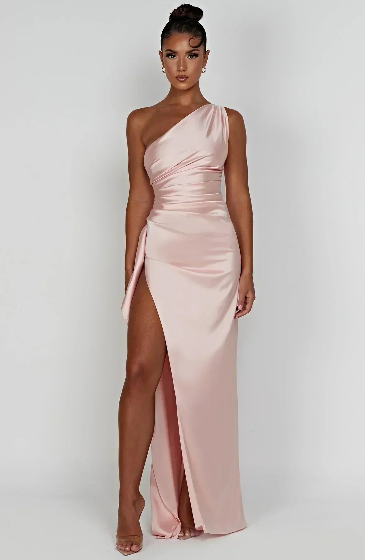 Elegant Satin Maxi Slip Gown | Long Dress for Formal Events and Evening Wear