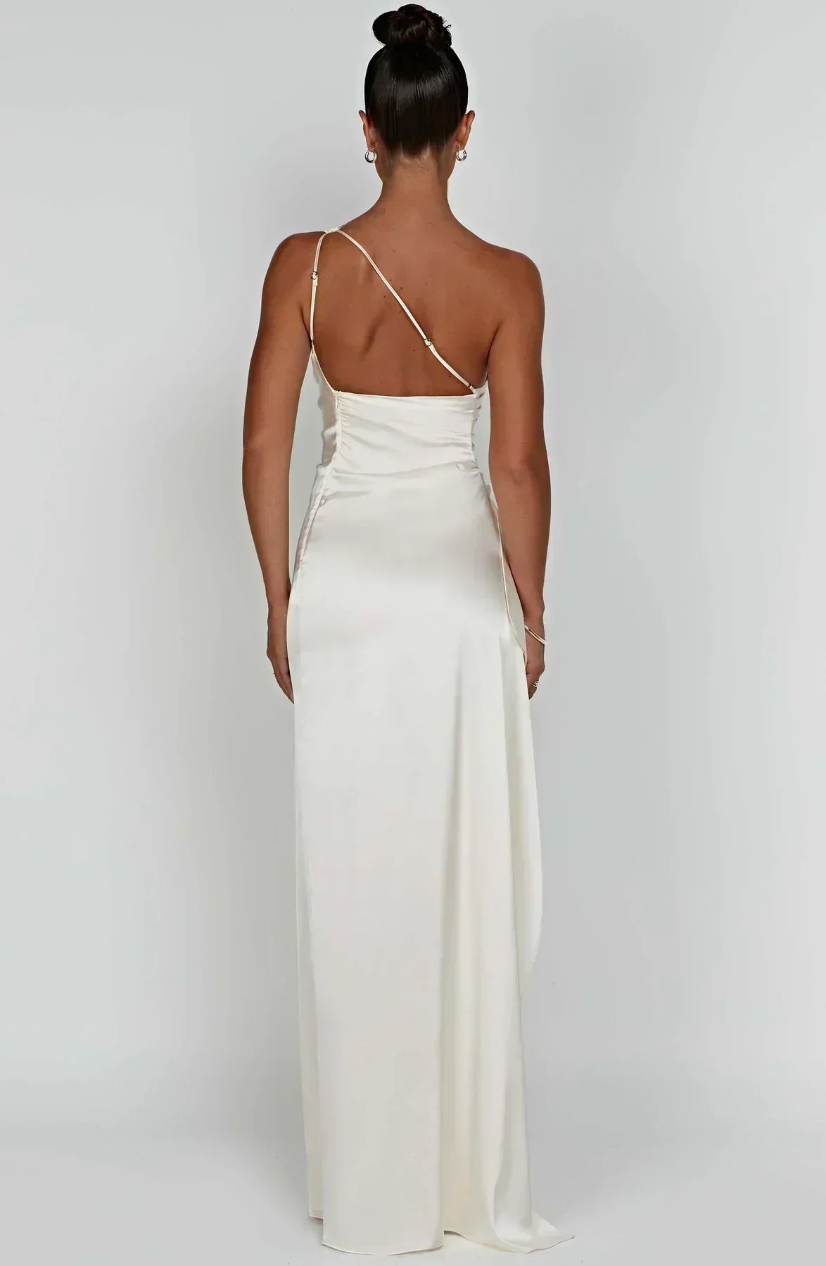 Elegant Satin Maxi Slip Gown | Long Dress for Formal Events and Evening Wear