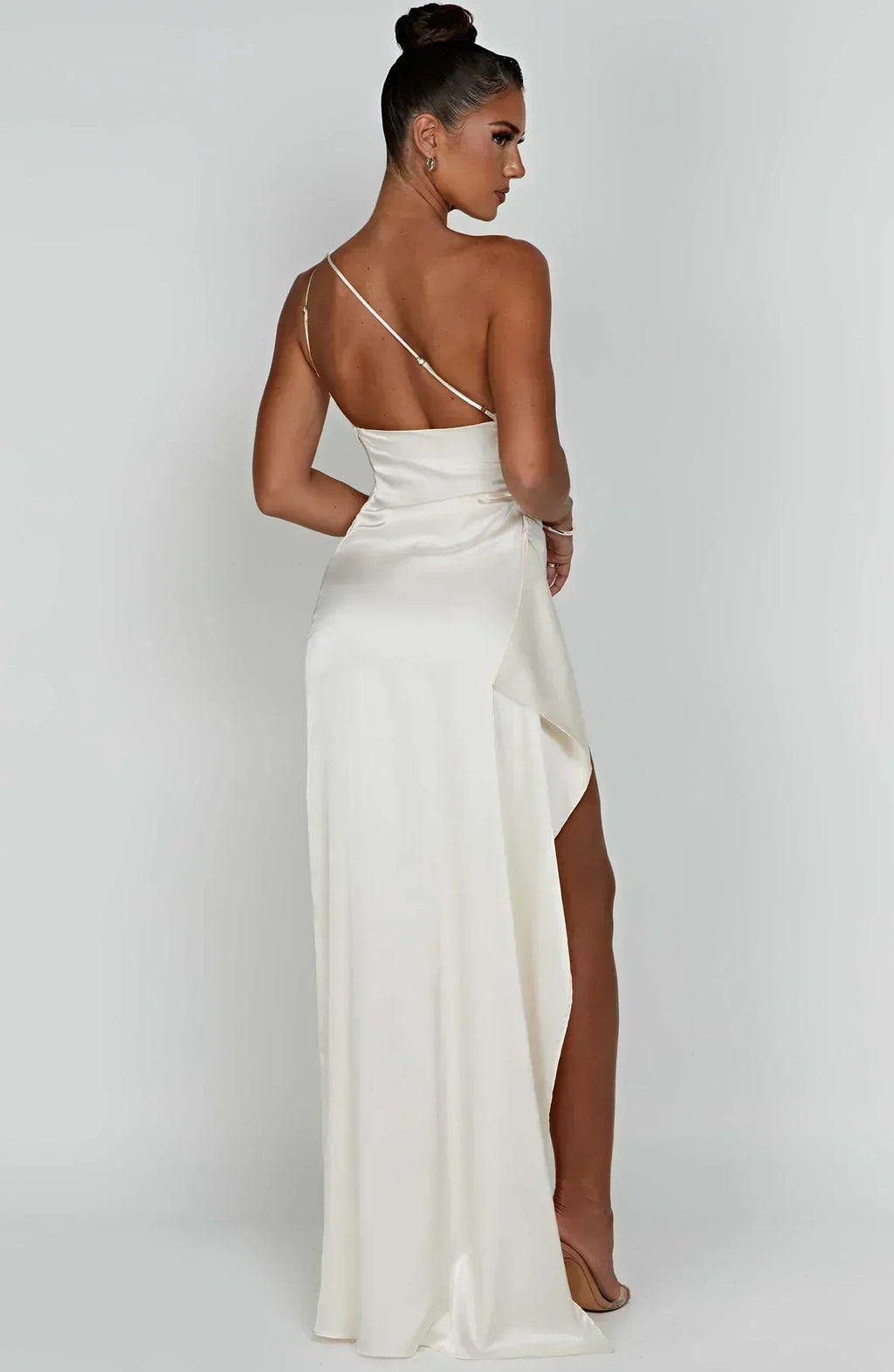 Elegant Satin Maxi Slip Gown | Long Dress for Formal Events and Evening Wear