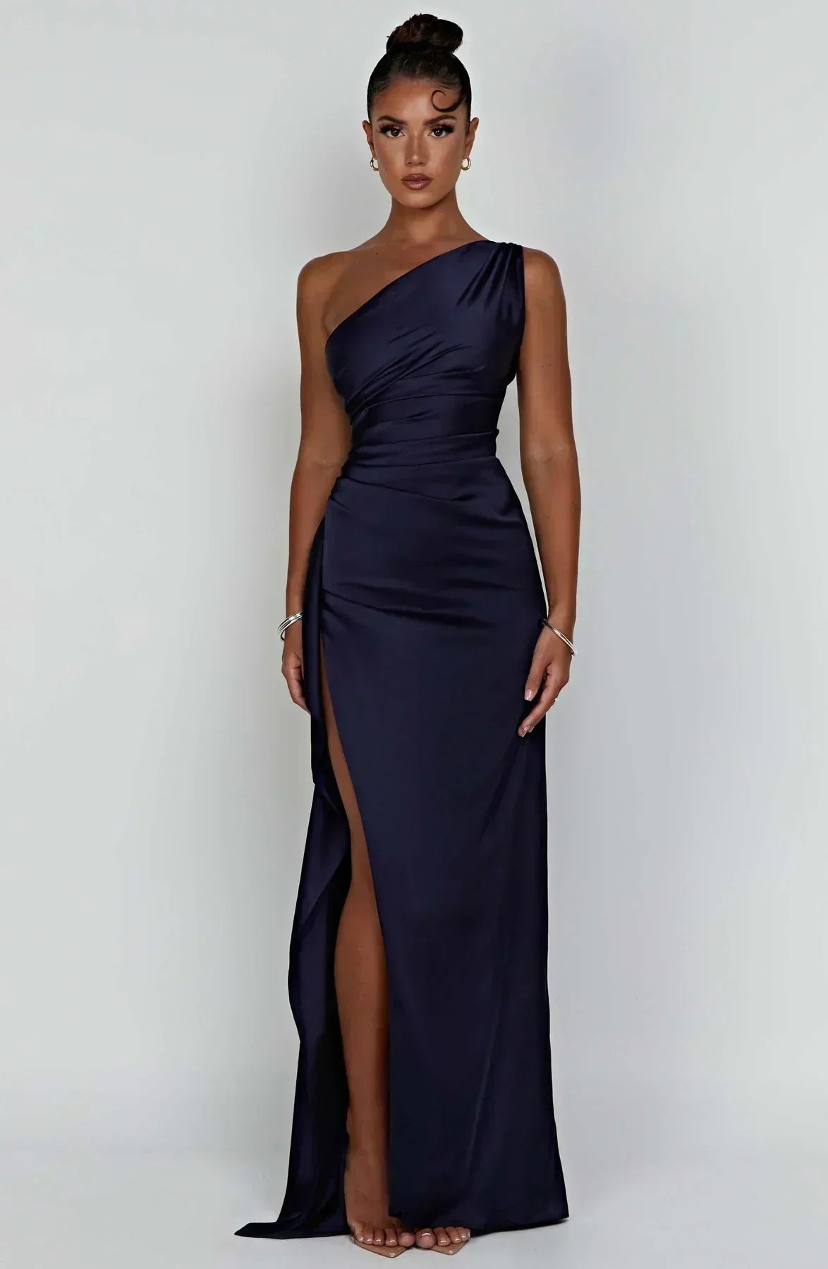Elegant Satin Maxi Slip Gown | Long Dress for Formal Events and Evening Wear
