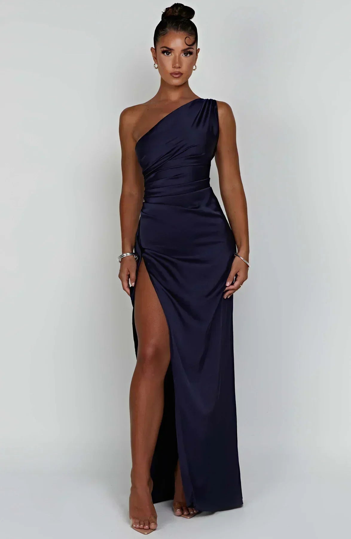 Elegant Satin Maxi Slip Gown | Long Dress for Formal Events and Evening Wear