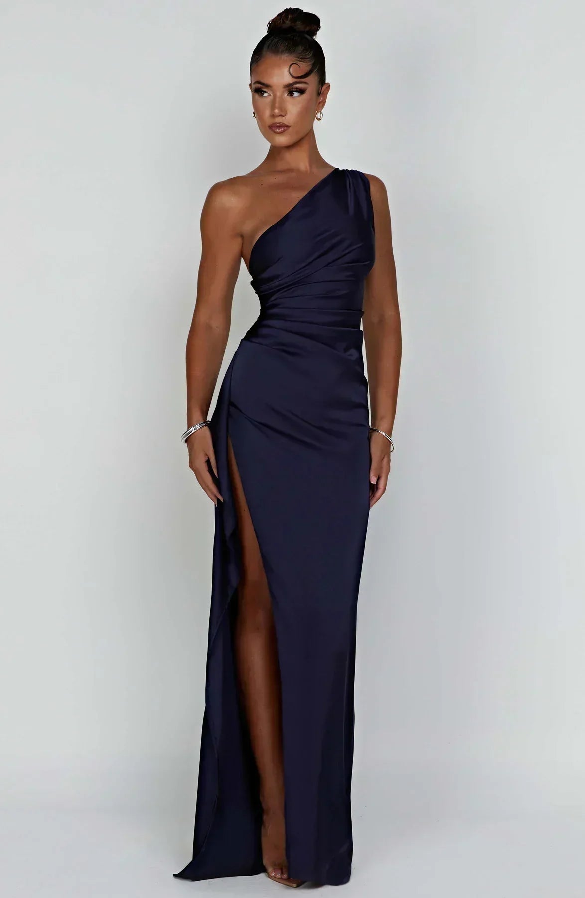 Elegant Satin Maxi Slip Gown | Long Dress for Formal Events and Evening Wear