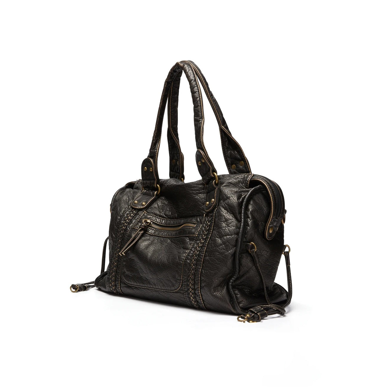Vintage City Shoulder Bag - Durable Fabric - Classic Design for Everyday Use