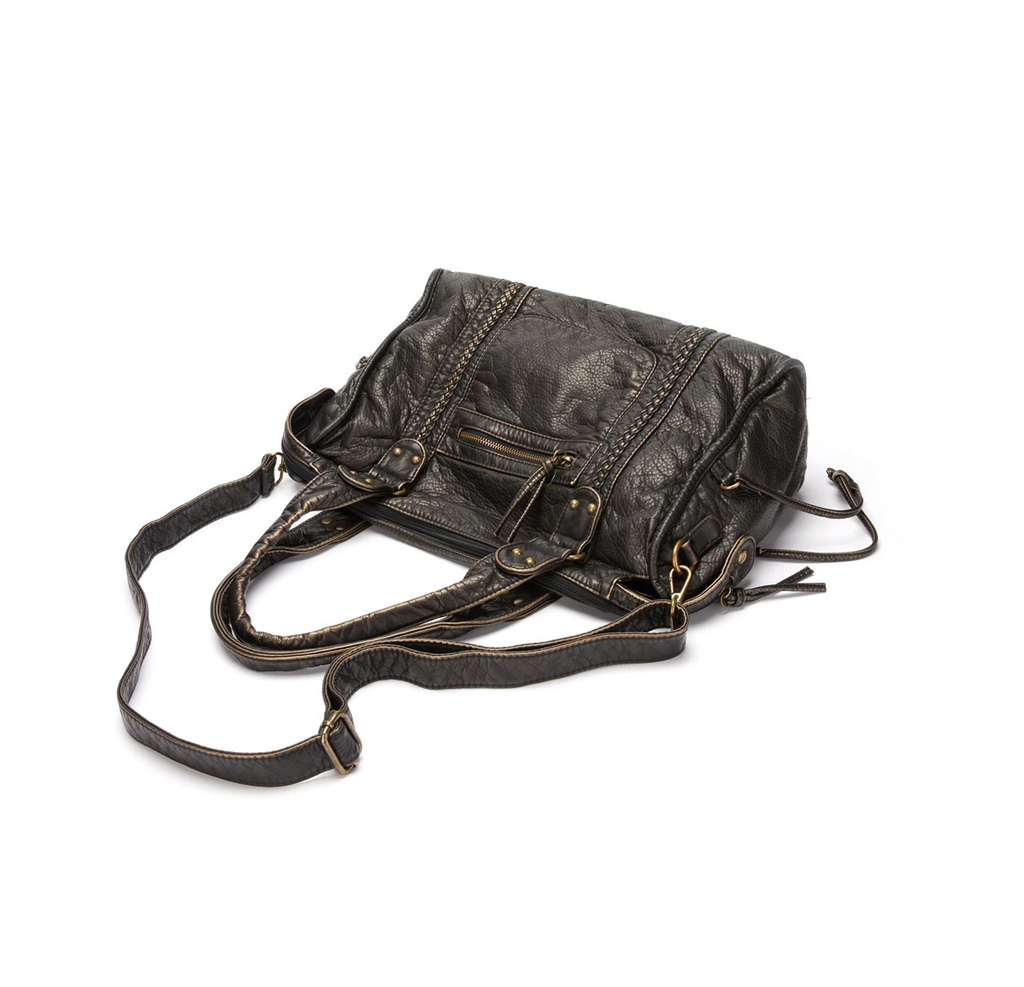 Vintage City Shoulder Bag - Durable Fabric - Classic Design for Everyday Use