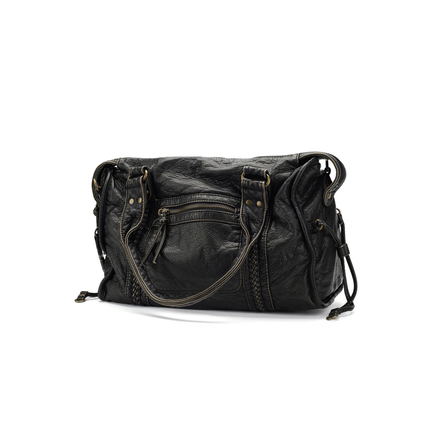 Vintage City Shoulder Bag - Durable Fabric - Classic Design for Everyday Use