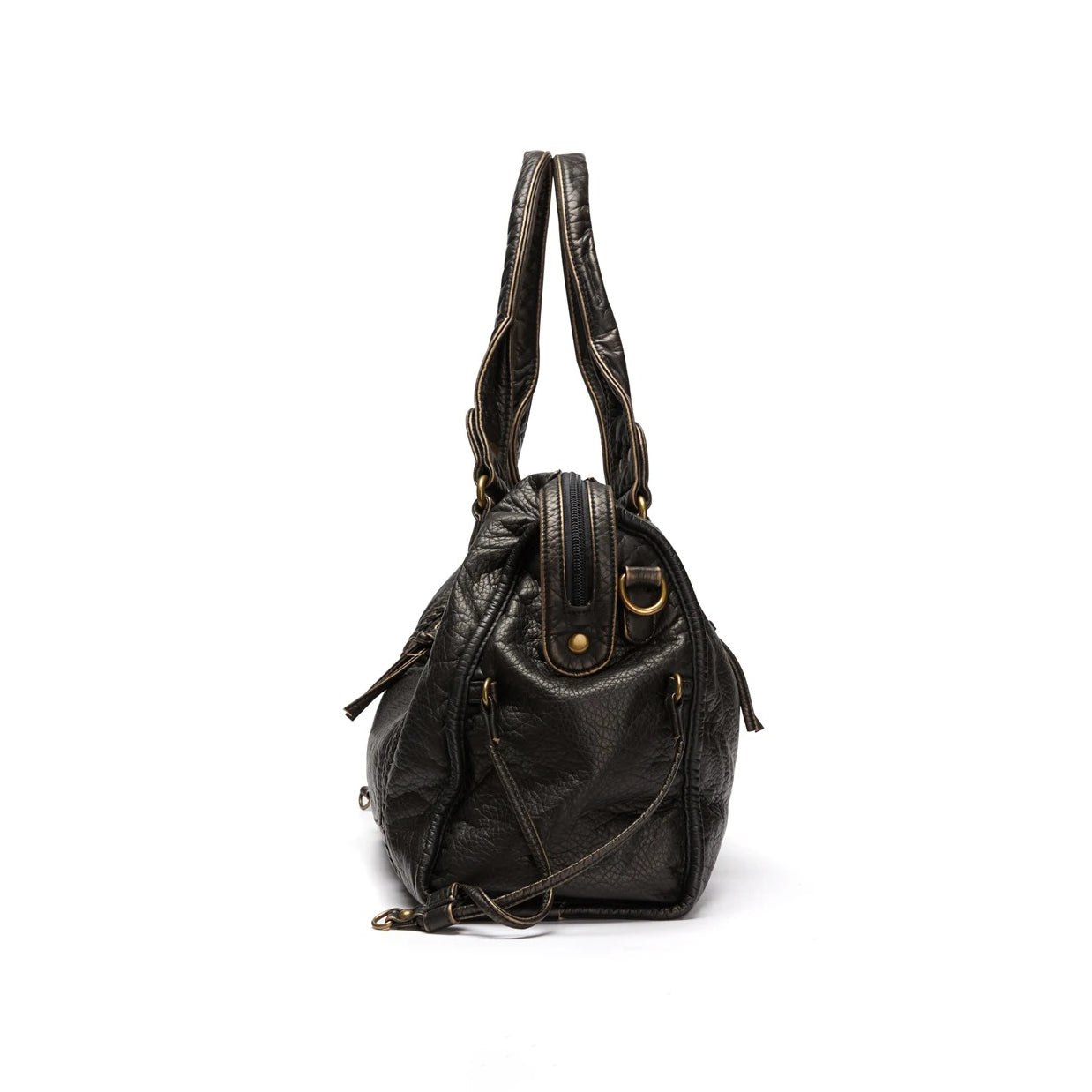 Vintage City Shoulder Bag - Durable Fabric - Classic Design for Everyday Use