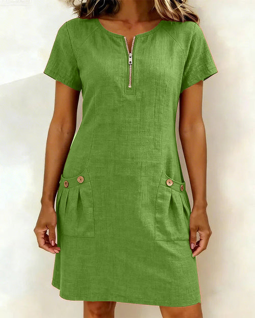 Bea Dress | Natural Elegance for Everyday Wear