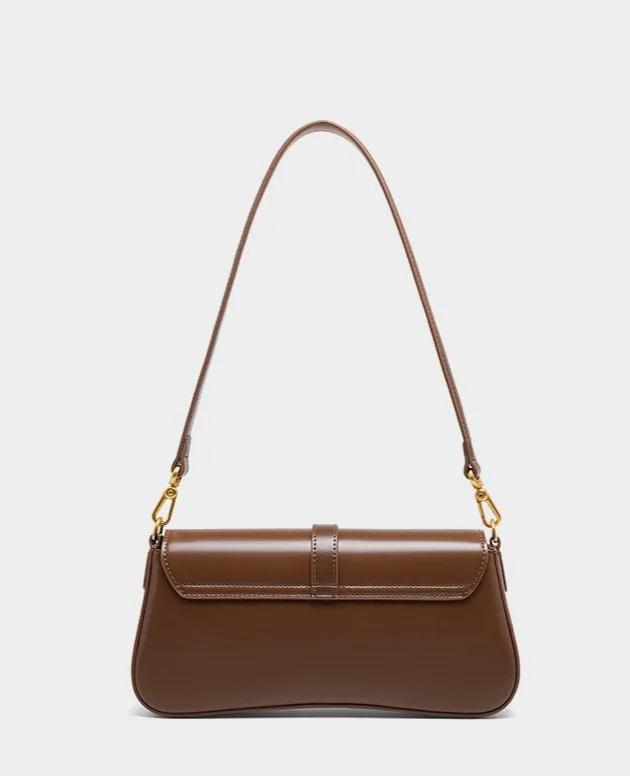 Luxe Leather Shoulder Bag for Women - Stylish Everyday Handbag