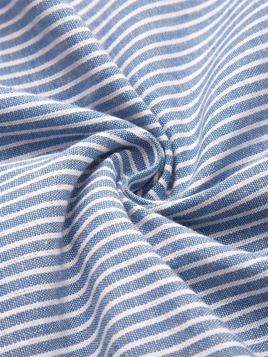 Marina | Striped Midi Dress