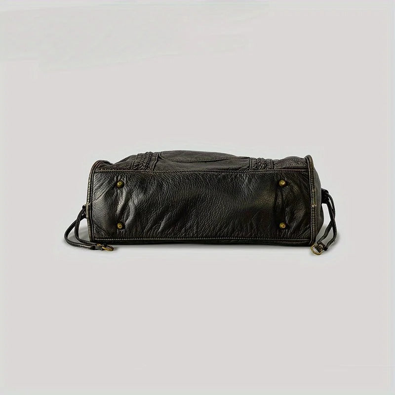 Vintage City Shoulder Bag - Durable Fabric - Classic Design for Everyday Use