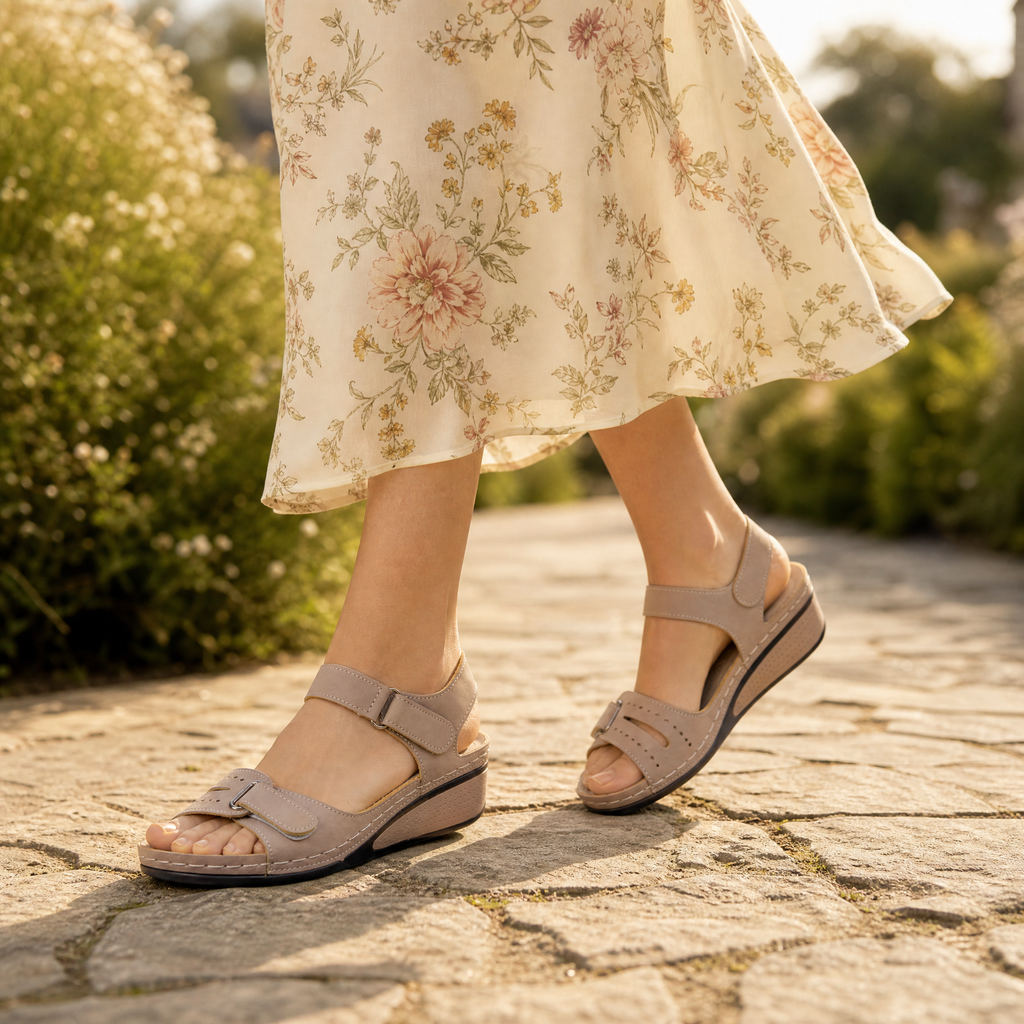 The Orthopaedic Adelina Wedge Sandal