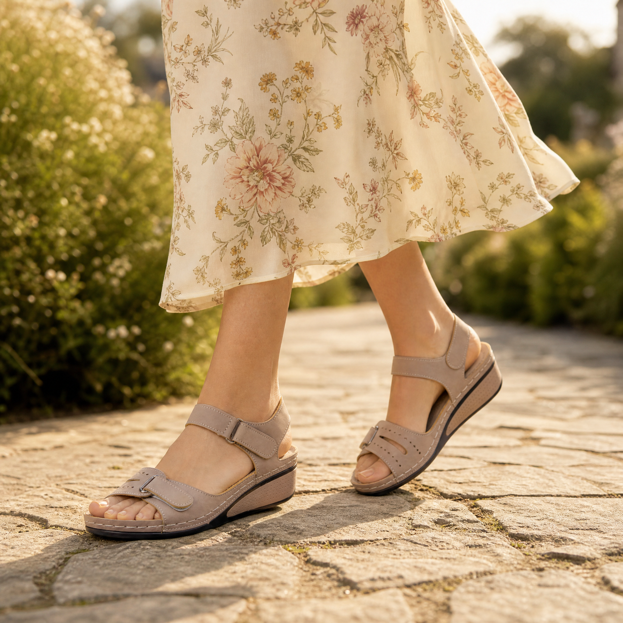 The Orthopaedic Adelina Wedge Sandal