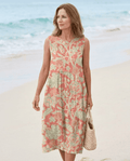 Brunch Ready – Floral Flowing Midi Dress