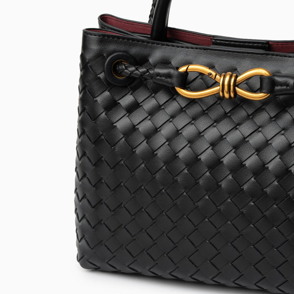 Woven Crossbody Bag - Elegant Design for Everyday Use and Timeless Style