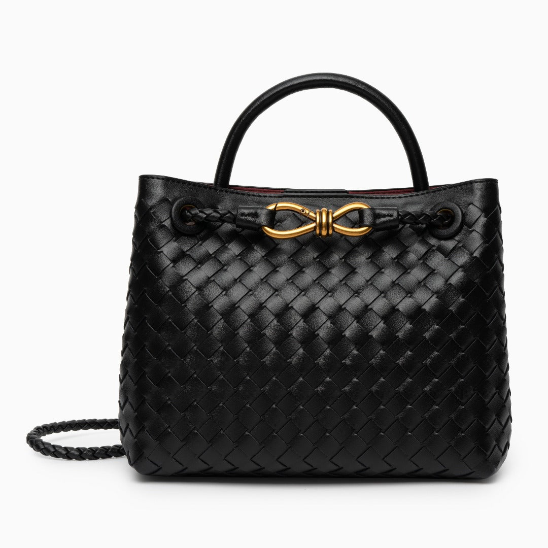 Woven Crossbody Bag - Elegant Design for Everyday Use and Timeless Style