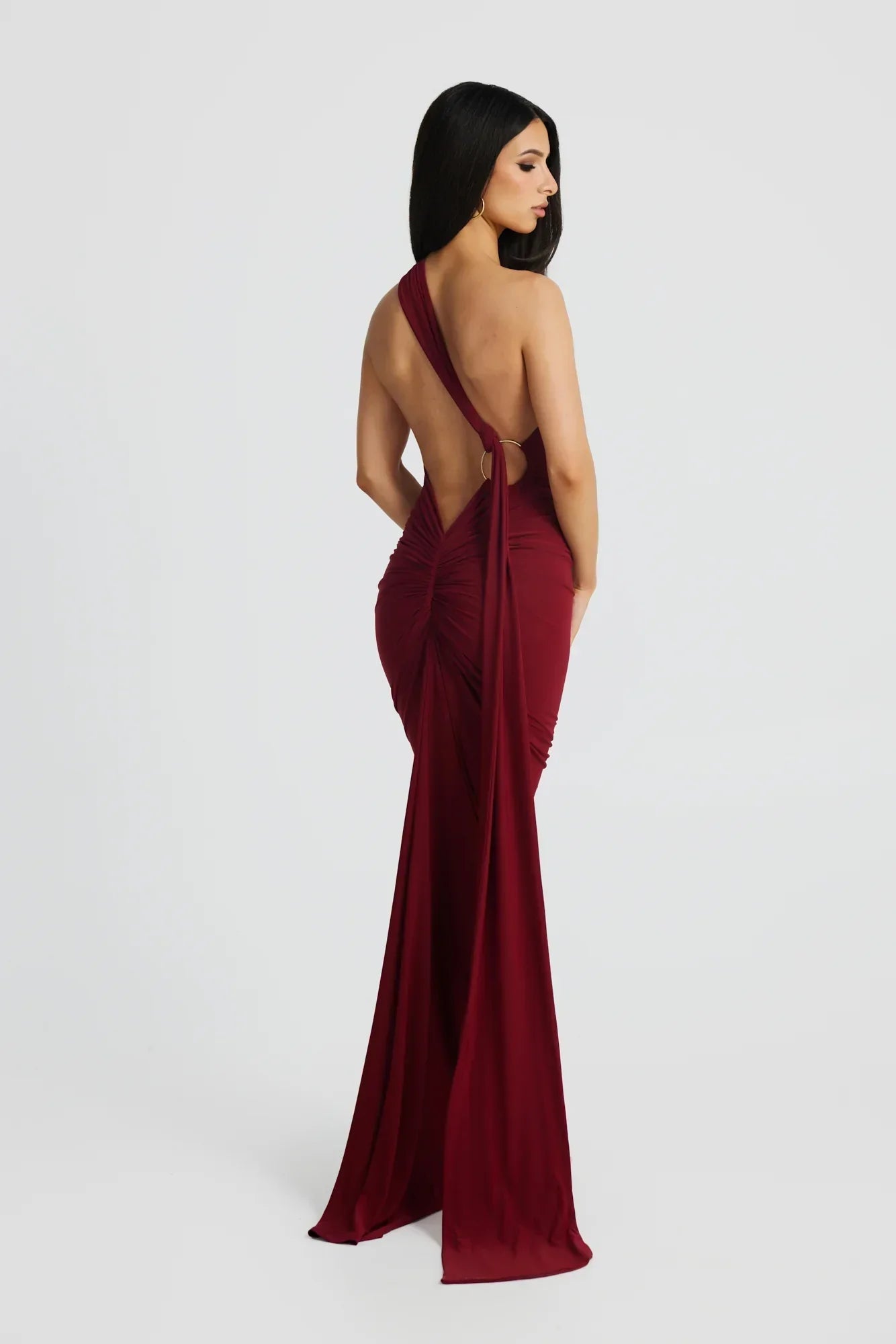 Maxi Dress with Sash Detail | Modern Design for Casual or Formal Wear