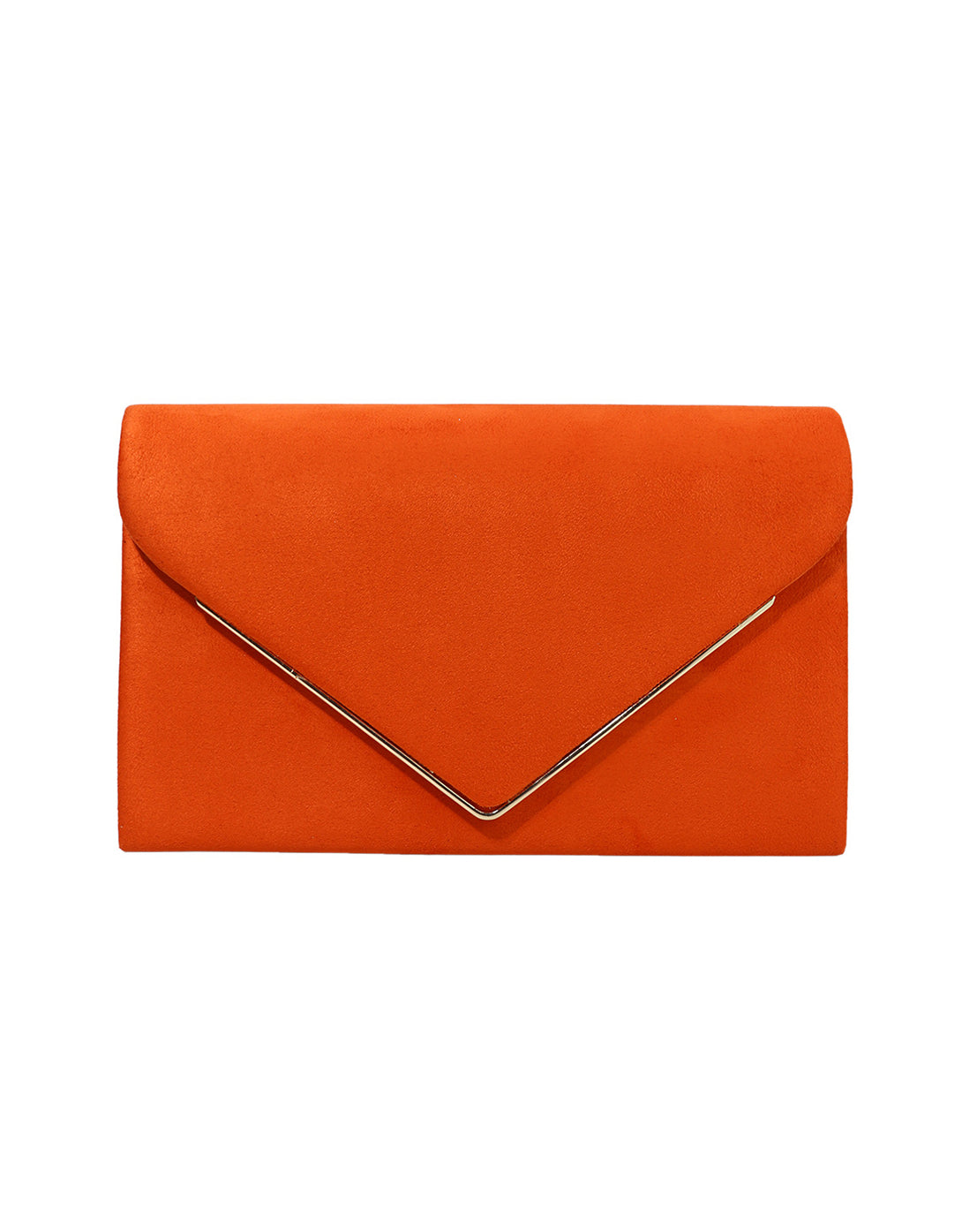 Suede Velvet Envelope Clutch Bag for Evening Events and Parties