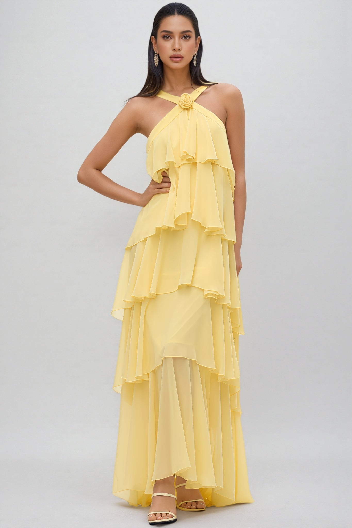 Maxi Dress with Floral Print | Lightweight Summer Style for Casual Wear