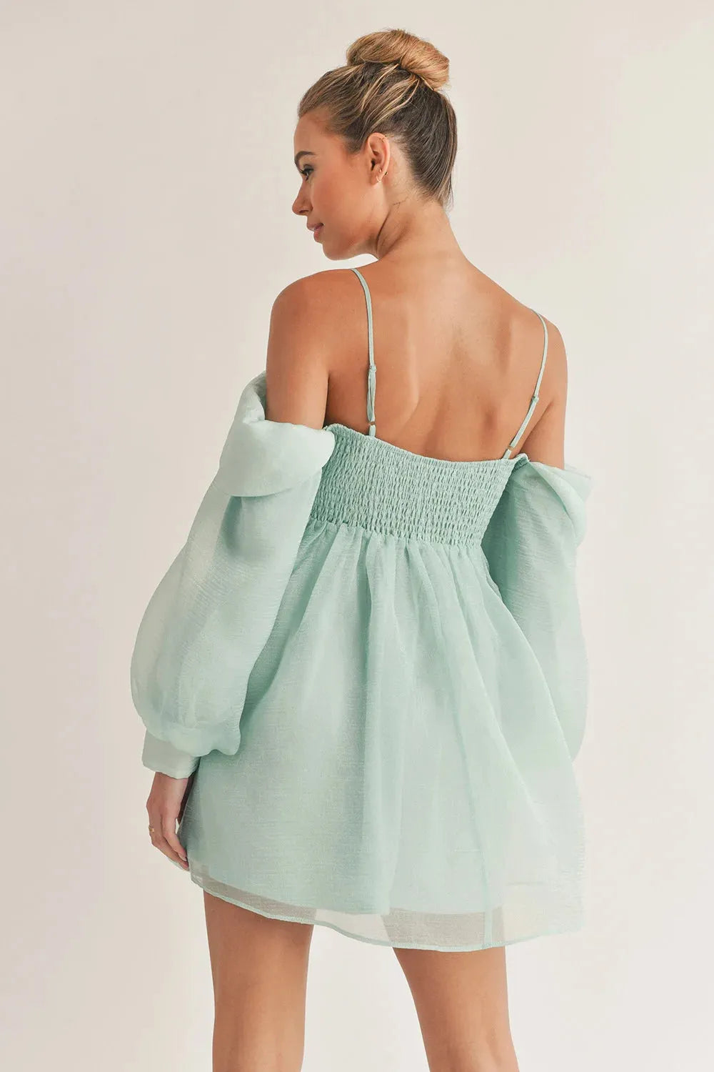 Mini Dress with Adjustable Straps | Lightweight Fabric | Casual Wear